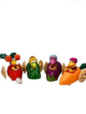 💚 1988 Vintage Fraggle Rock Toy Set